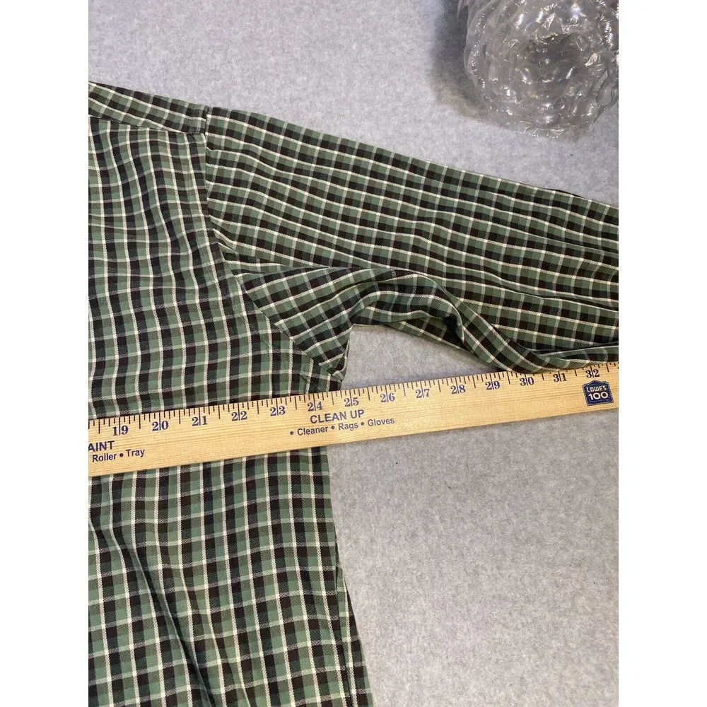 Polo‎ Ralph Lauren Shirt Mens Medium Multicolor Plaid Long Sleeve Button Casual
